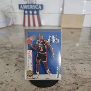 1992 Skybox Olympic Team Magic Johnson #USA12 - Picture 1 of 2