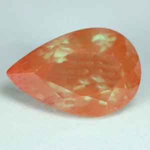 5.40 Cts_Ravishing Best Color_100 % Natural Green Shadow Red Andesine_Brazil - Foto 1 di 3