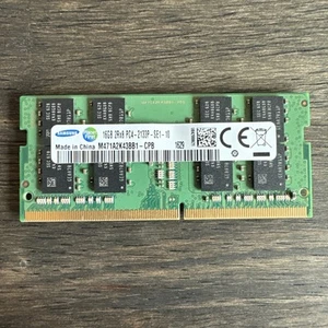 Samsung 16GB DDR4 PC4-2133P SODIMM 1.2V CL 19 Laptop RAM Memory - Picture 1 of 2