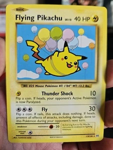 Pokemon - Flying Pikachu 110/108 Evolutions Regular Ultra Rare NM - Picture 1 of 2