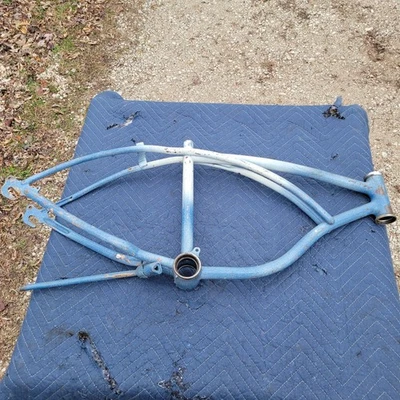 Schwinn 1975 5 velocidades Stingray S2 Slik quadro de bicicleta 20" Krate sem para-lamas - Imagem 1 de 4