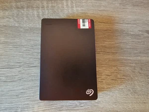 Genuine Seagate 5TB External Hard Drive 2.5" Backup Plus HDD in Black - Afbeelding 1 van 8