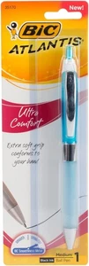 BIC Glide Ultra Comfort Retractable Ballpoint 1 Count (Pack of 1), Assorted  - Picture 1 of 2