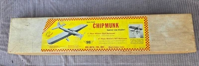 Vintage Sig Chipmunk Control Line Plane SIG Kit - Incomplete (Parts/Project) - Image 1 of 4