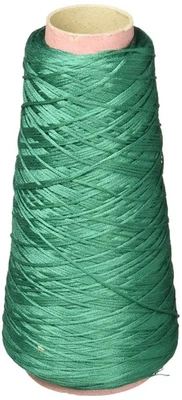 Six Strand Embroidery Cotton 100 Gram Cone, Aquamarine Dark - Image 1 of 2