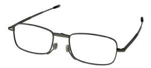 Tumi Mens Rectangle Silver Folding Reading Glass VTU 802 1.5 53mm - Picture 1 of 16