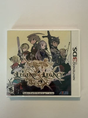 The Legend of Legacy Nintendo 3DS, 2015 Playable 2D & 3D US Brand New & Sealed - Image 1 of 4