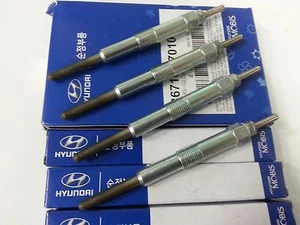 Ignition Glow Plug 4PCS For Hyundai Elantra 2.0L 01-06 Lavita Matrix 1.5L 01-10 - Picture 1 of 12