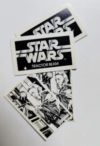 Juego Star Wars Escape From Death Star - 4 cartas de haz de tractor - 1977 repuesto - Imagen 1 de 1