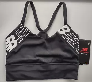 New Balance Women's Relentless Crop Bra black Size XS 🆕 - Picture 1 of 7