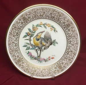 Lenox E.M. Boehm Bird Series 10 1/2" Meadowlark Plate 1973 - Picture 1 of 2