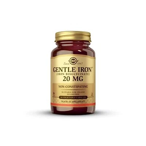 Solgar Gentle Iron 25 mg 90 Count Non Constipating Mineral Supplement Vegan - Picture 1 of 3