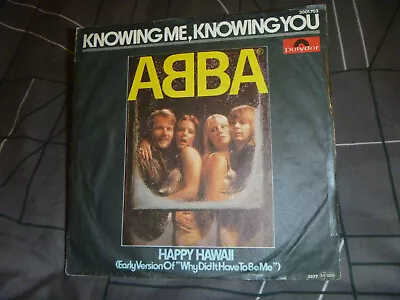 ABBA, Knowing me knowing you, German release,1977, 7" vinyl, injection labels - Image 1 of 4