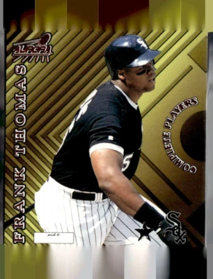 1999 PACIFIC AURORA COMPLETE PLAYERS INSERT BLANK SERIAL #5A FRANK THOMAS /2 - Image 1 of 2