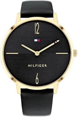 Reloj para mujer Tommy Hilfiger 1782379 estuche 40 mm correa de cuero negro NO FUNCIONA Foto 1 de 2