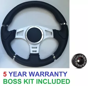 SPORT STEERING WHEEL BOSS KIT FIT LAND ROVER DEFENDER 90/110/300 TDI 36 SPLINES  - Picture 1 of 5