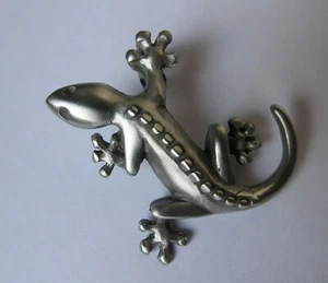 NEW Pewter Lizard/Gecko Pendant - Picture 1 of 3