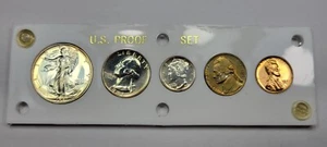 1941 US Silver Proof Set Gem Coins Capital Plastic Holder See Pics Wow *J63 - Picture 1 of 12