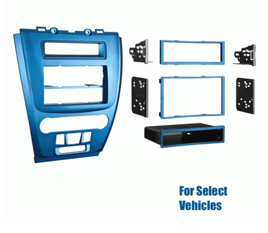 Kit de tablero de instalación de radio estéreo de auto azul para Ford Fusion Mercury Milan 2010-2012 Foto 1 de 1