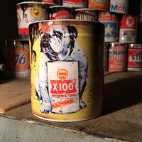 shell bulldog vw  oil can Gift Motorcycle Car Mechanic Gift 11oz Tea coffee mug