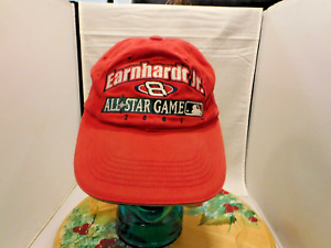 Dale Earnhardt JR #8 All Star Game VTG 2001 Snapback Red Cap Adj. Strap