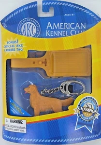 American Kennel Club AKC GOLDEN RETRIEVER Dog Keychain Keyring New Mini Pet - Picture 1 of 7