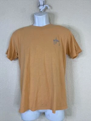 Guy Harvey Men Size S Peach Fish Graphic T Shirt Short Sleeve - Image 1 of 4