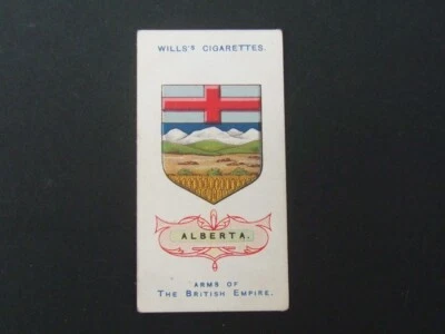 Wills (Overseas) - Arms of the British Empire ( 1910) - #34  Alberta - Image 1 of 2