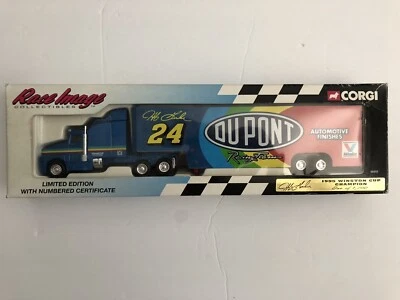 Corgi Race Image Collectible Jeff Gorden #24 DuPont Die-Cast 1:64 Scale 1994 - Image 1 of 4