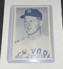 1975 TCMA All Time New York Yankee Team Black Whitey Ford HOF VG-EX