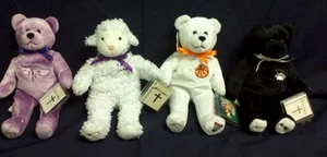 Nice LOT of (4) HOLY BEARS - All with original tags - Excellent  - Picture 1 of 12