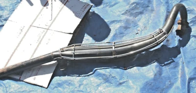 Suzuki TS 90 1971 silenciador OEM con protector Foto 1 de 4