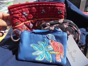 Vera Bradley Münz-/Schminkbeutel 3 Stück - Bild 1 von 10
