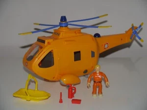 Fireman Sam Helicopter Wallaby 2 with Light & Sounds Tom Accessories Simba _S1 - Picture 1 of 13