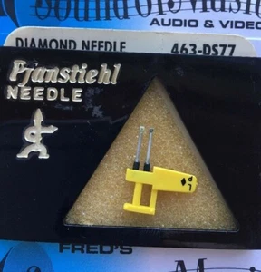 NUEVO lápiz óptico de aguja de diamante Pfanstiehl 463-DS77 "doble aguja" 463DS77 u13 w188st  - Imagen 1 de 4
