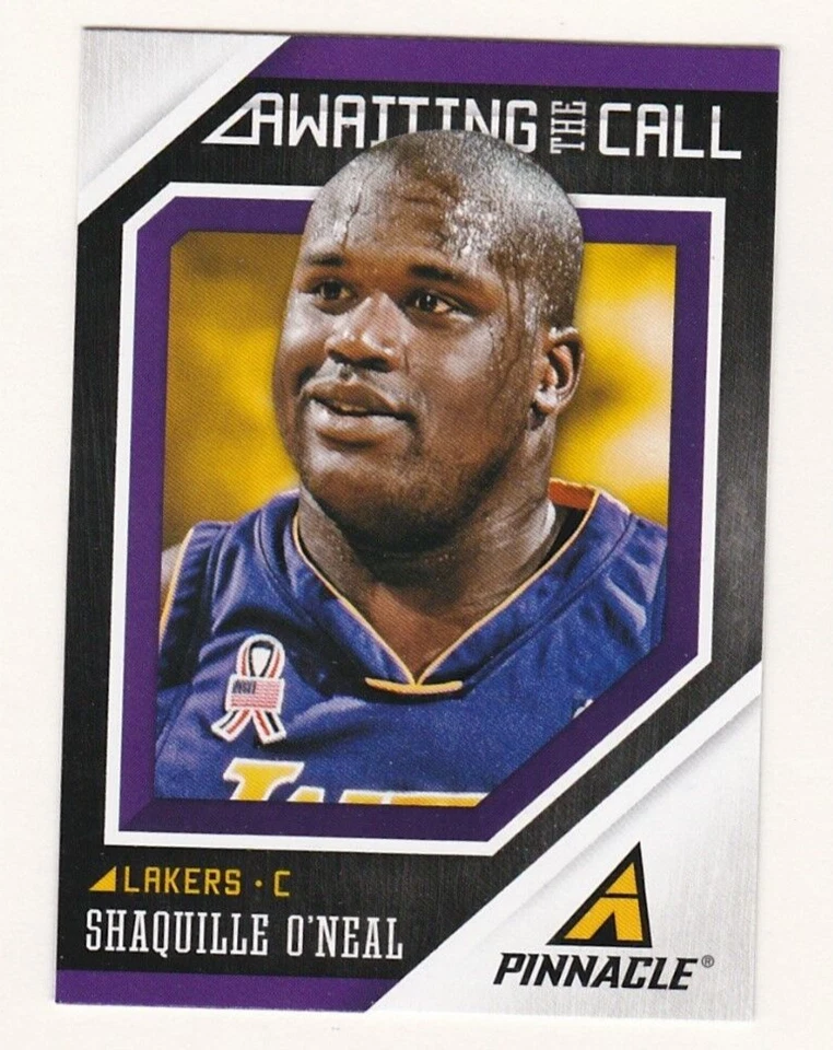 Pinnacle Awaiting The Call #5 Shaquille O'Neal (Lakers) 2013-14 Foto 1 de 1