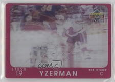 1997-98 Upper Deck Diamond Vision Signature Moves Steve Yzerman #S4 HOF