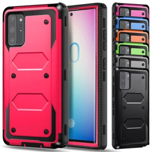 For Samsung Galaxy Note 10/ Plus Shockproof Hybrid Rugged Heavy Duty Case Cover - Picture 1 of 95