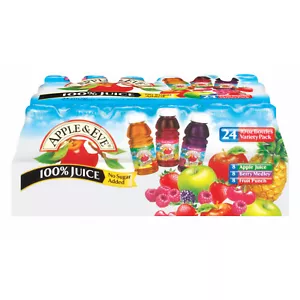 Apple & Eve 100% Fruit Juice Variety Pack, 24 pk./10 oz. NO SHIP TO CA - Picture 1 of 2