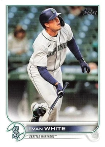 2022 Topps Series 2 #602 Evan White - Seattle Mariners MLB Baseball Card - Picture 1 of 1