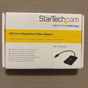 StarTech USB32DPES2 USB to DisplayPort Adapter - USB to DP 4K Video Adapter - Picture 1 of 5