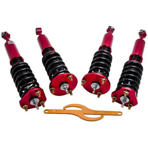 4pc Amortisseurs reglable damper Coilovers Rouge for Lexus IS250 IS350 GS350 RWD