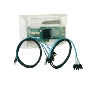 LSI 6Gbps SAS HBA SAS 9211-8i IT Mode ZFS FreeNAS unRAID + 2*SFF-8087 SATA US - Picture 1 of 4