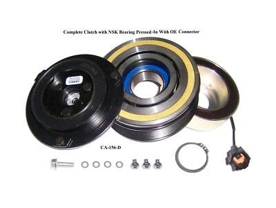 EMBREAGEM AC Compatível com: 2012 - 2018 Nissan NV2500 NV3500 5,6 Litros Fabricado nos EUA por Maxsam - Imagem 1 de 4