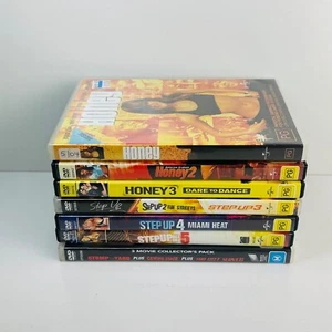 11x Dance DVD Bundle Lot - Honey 1 2 3, Step Up 1 2 3 4 5 & More Region 4 - Picture 1 of 1