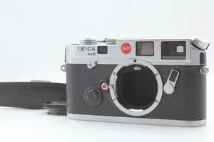 EXC+5 Leica M6 0.72 Non TTL Chrome 35mm Rangefinder Film Camera + Strap JAPAN - Picture 1 of 12