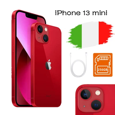NUOVO Apple iPhone 13 mini (PRODUCT)RED - 256GB - (Sbloccato) ✔️NUOVO&SIGILLATO - Immagine 1 di 4