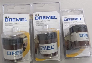 NEW  3 Original DREMEL 421 Polishing Compound  - Free Ship - Picture 1 of 6