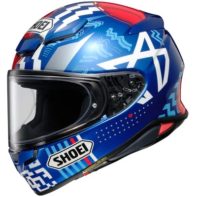 Shoei RF-1400 Diggia Helmet - Red/White/Blue, Medium 0101-2510-05 - Image 1 of 2
