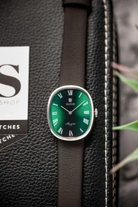 Waltham Maxim VIP Ellipse Ref. A18252 hand-wound dress watch green degrade dial - Picture 1 of 20